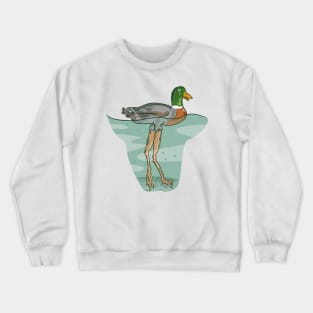 Tall duck Crewneck Sweatshirt